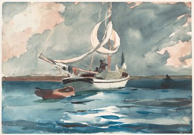 Sloop, Nassau da Winslow Homer
